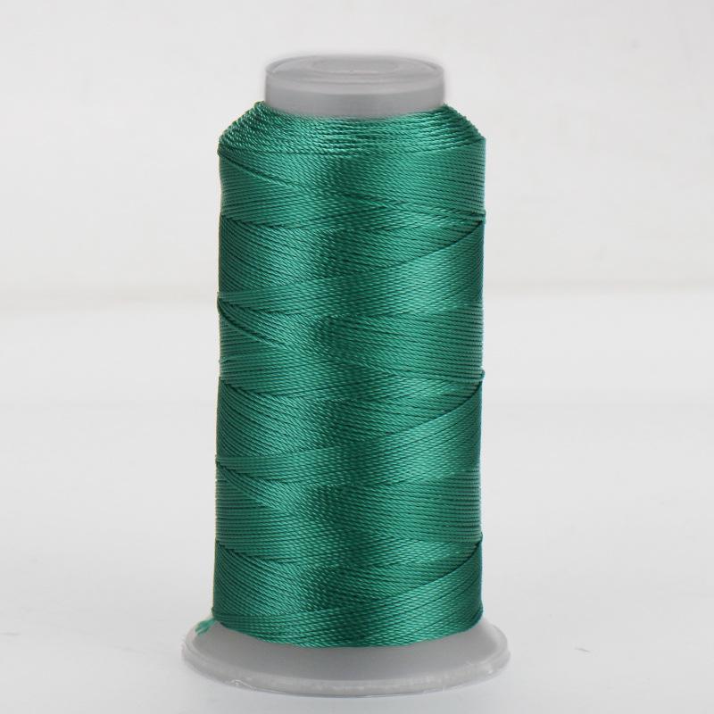 Czerwony pleciony sznurek 0,8 mm 18-żyłowy do nawlekania koralików, węzłów chińskich, frędzli, owijania drutem i bransoletek DIY.