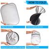 Mini Foldable Car Sun Visor & Panoramic Sunroof Sunshade Curtain