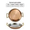 304 stainless steel Spanish seafood rice pot Commercial crayfish plate Flat bottom stewed rice pot Double ear frying pan hotpot