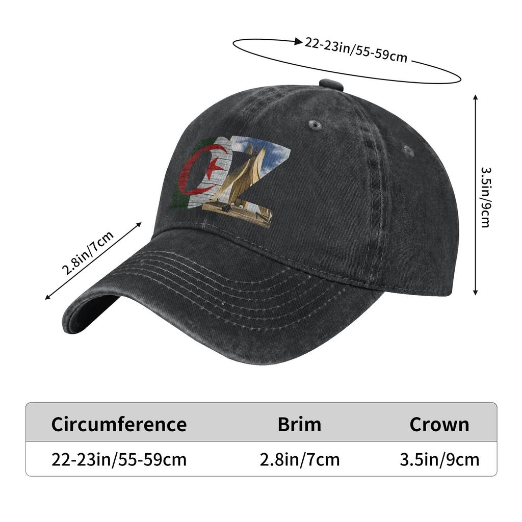 Algeria my love! Sun Baseball Cap Couple Women Design Trucker Hat Summer Vintage Outdoor Gym Dropshipping Baseball Caps