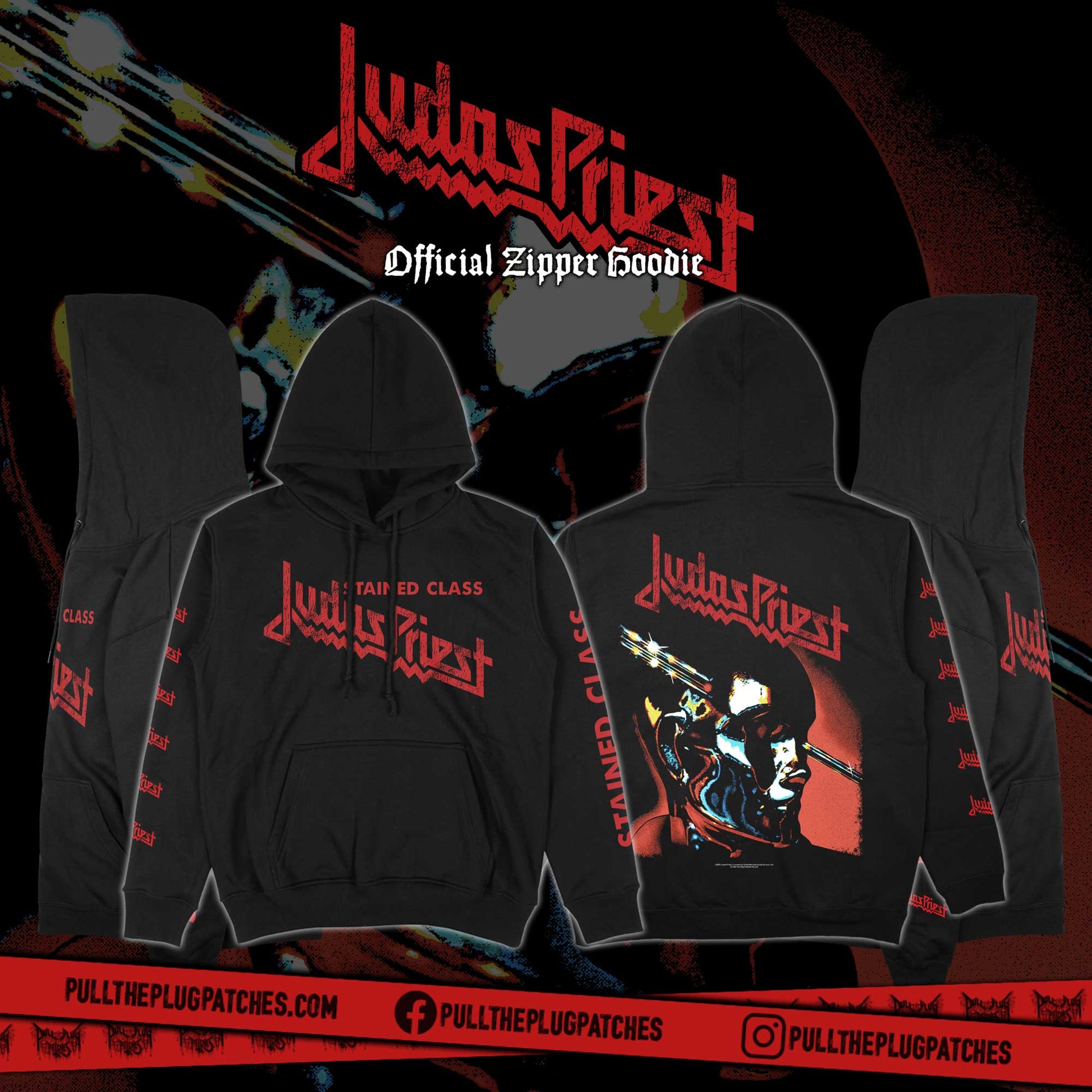 

Judas Priest Stained Class Худи Свитшот Мужчины Женщины Оверсайз Y2k Флис Толстовка Британская Хэви-метал Группа Женская Мужская Одежда 4XL