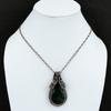 Green Fire Labradorite Pendant Copper Wire Wrapped Pendant Handmade Pendant Copper Jewelry Gemstone Pendant Wire Wrap Jewelry Gift For Mom
