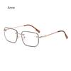 -1.25 -1.75 -2.25 -4.0Photochromic Myopia Glasses Frameless Lenses Anti Blue Light Non Prescription Flat Glasses Fashion Glasses