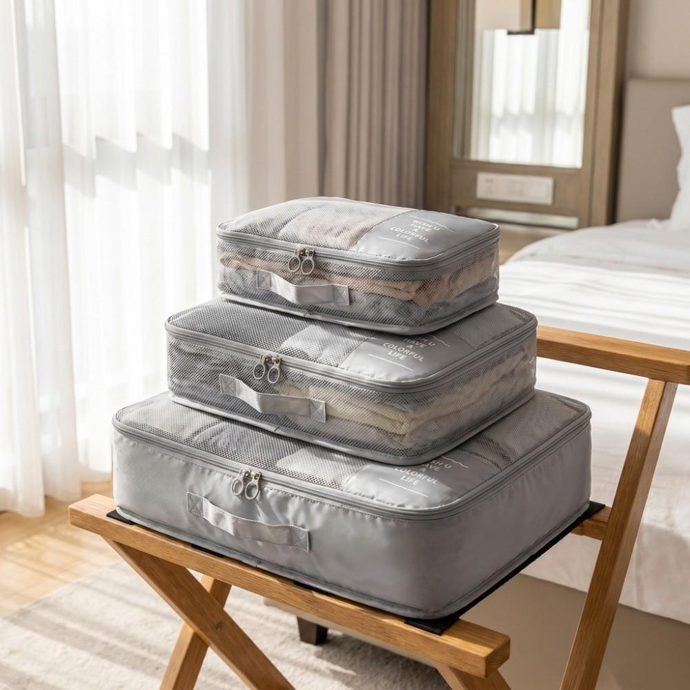 Large Capacity Luggage Organizer Foldable Sorting Pouch Travel Pack Room Arrangement