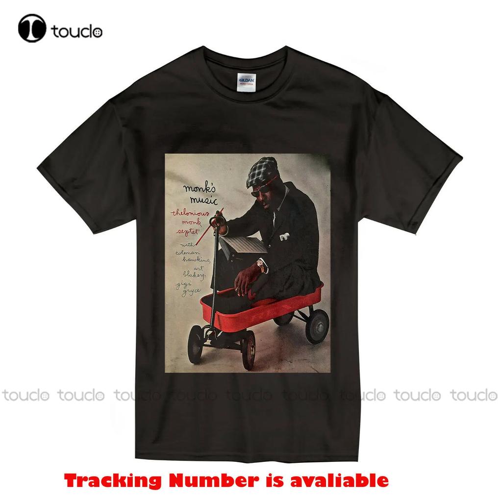Thelonious Monk Monks Music Tshirt Size Xs5xl Black Color Shirtprintingfashion Tshirt Summer New Popular Streetwear
