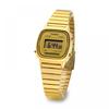 Casio La670wga 9df  La670wga 9  Digital Square Vintage Retro Women S Metal Watch