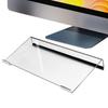 Transparent Acrylic Computer Keyboard Stand 78-Keys Keyboard Riser Lift Tray Non-slip Desktop Keyboard Holder Office Supplies