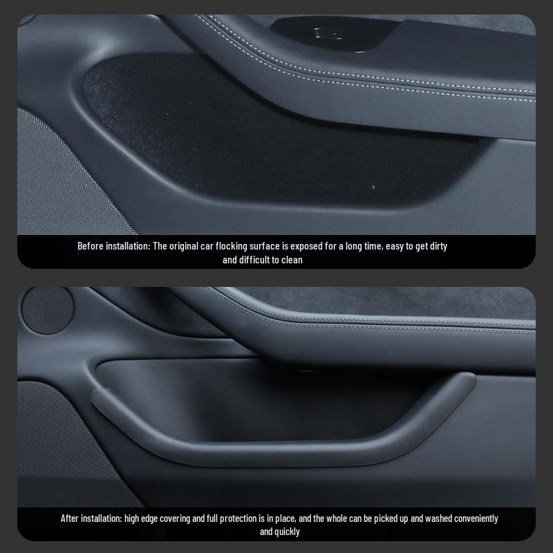 Tesla Model 3 Door Slot Storage Box Mat - Refreshed Decorative Accessory