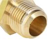 Equal Reducer Nipple Flare Tube Od 1/4" 5/16" 3/8" 1/2" 5/8" 3/4" 7/8" Sae-Standard Brass Pipe Fitting Connector Air Coniditoner