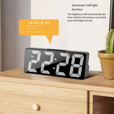 Multifunctional Alarm Clock Silent Digital Clock Real-time Function