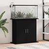 VidaXL Aquarium Stand Black 81x36x73 Cm Engineered Wood 833600