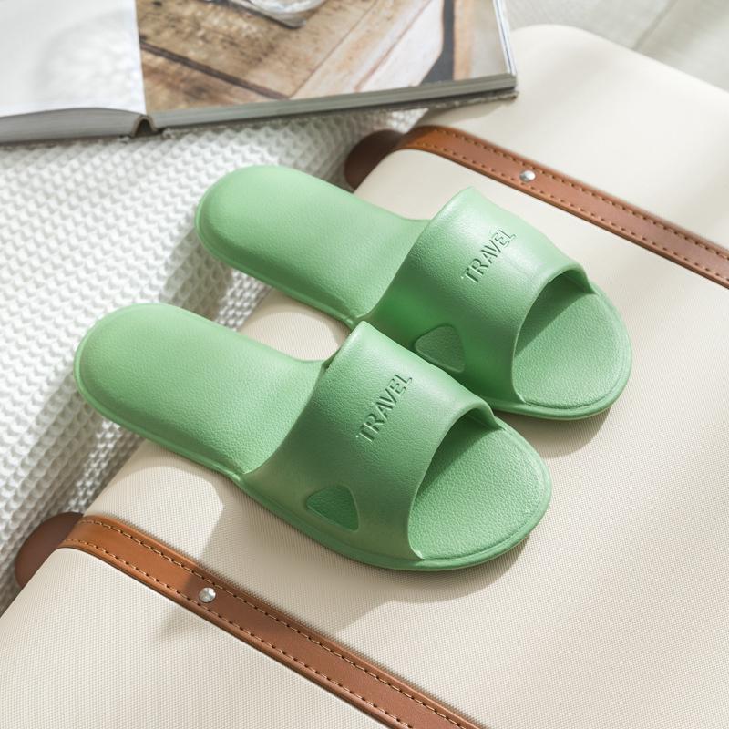 Unisex Non-slip Folding Bath Slippers for Home, Travel, and Hotels