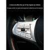 For BMW 3 4 5 series 6GT Z4 X3 X5 X6 X7 G30 F90 G20 G23 G83 G32 G29 G05 G06 2018- Car Steering Wheel Button Cover Stickers