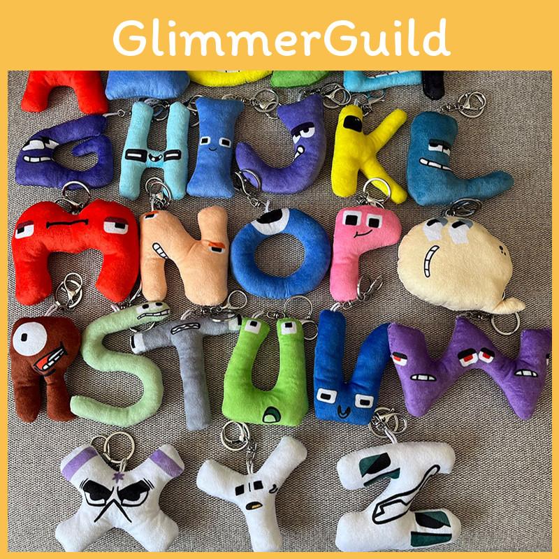 Cozy Alphabet Lore Plush Pendant Doll Baby Educational Toy Home Decor Xmas Gift