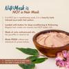 Nat Habit Fünf-Öl-Hibiskus-NutriMask Haarmaske Für Wachstum Pflege Glättung Stärkung Glanz Alle Haartypen 100g