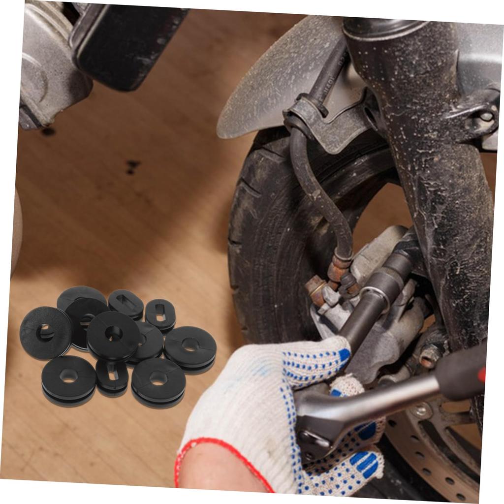 Beatifufu 1 Set Edge Cover Glue Motorcycle Parts Motorcycle Grommets Rubber Grommets for Motorcycles