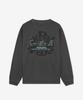 Nyuballanseu Nbndg31723 / Uni Archive Pace Circle Graphic Long Sleeve Tee (Charcoal)