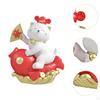 Cat Figurine Money Bank for Home Use Resin Decoration Kids And Adults
