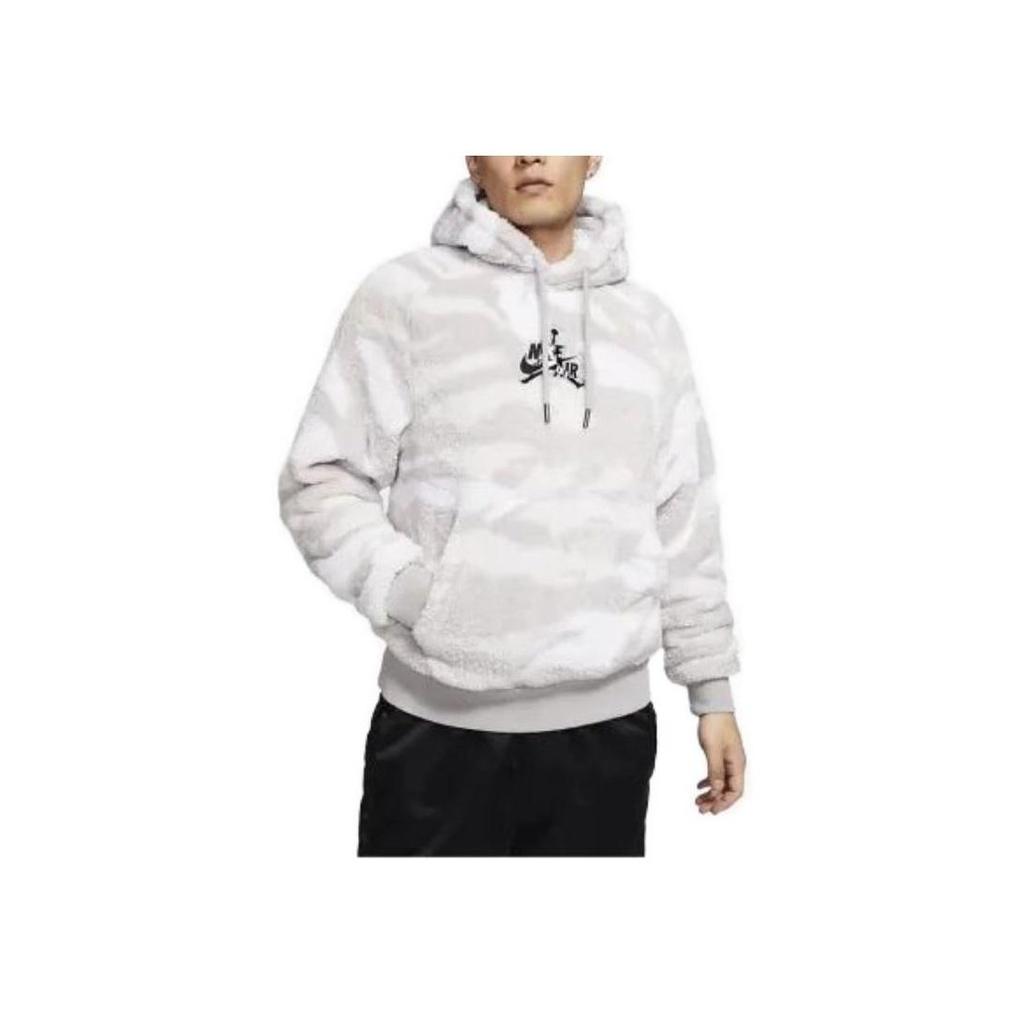 Jordan Wings Fleece Pullover Hoodie Men Hoodie White BQ5760-100