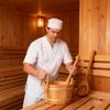 4L Large Capacity Wooden Sauna Bucket Ladle Kits Steaming Bathroom Tool Tub Barrels Portable Wood SPA Bucket Enduring
