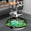 Pokemon Ball, Bulbasaur Office Round Area Rug,  Under Office Chairs Bedroom Living Room Home Decor A0908125