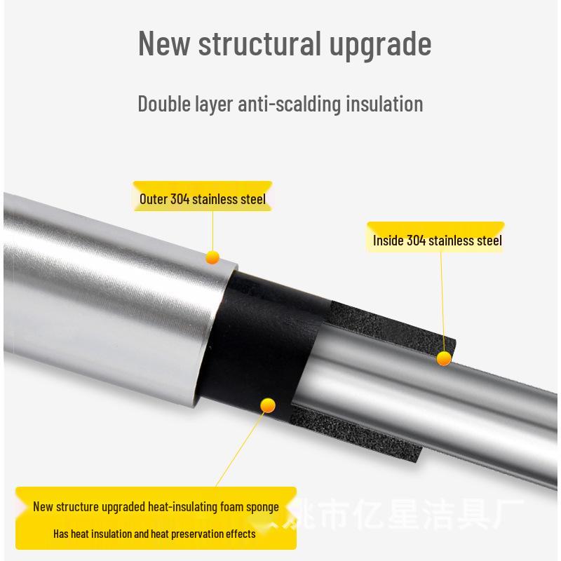 304 Stainless Steel High-Pressure Rain Shower Head for Bathroom