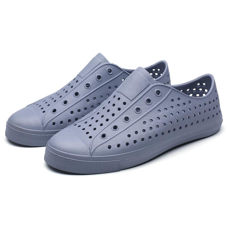 WNC native hole shoes men's bag head sandals wading beach hollow shoes 2025 summer sandals men