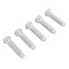 5PCS Rear Wheel Studs 1764269 M14x60MM Steel Wheel Hub Screws Set Replacement For TRANSIT MK8 FWD 2012 ONWARDS