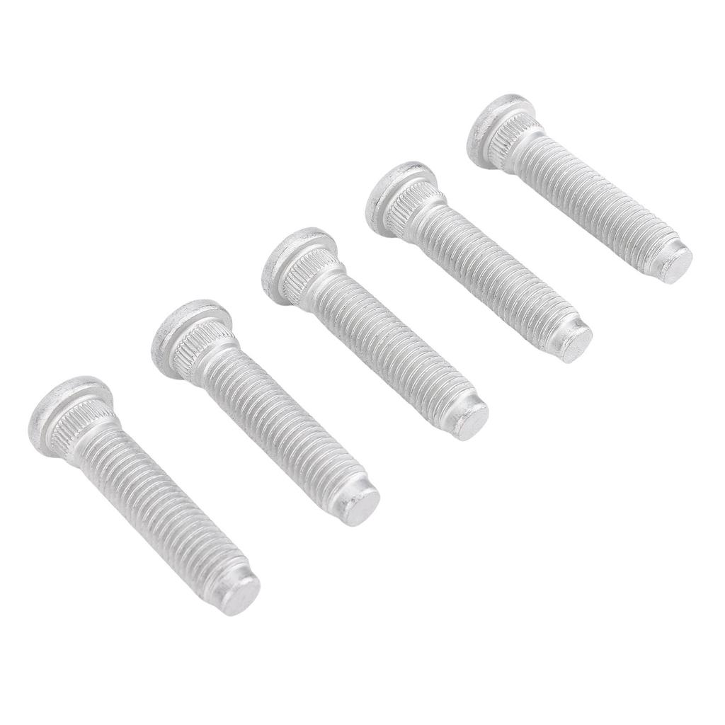 5PCS Rear Wheel Studs 1764269 M14x60MM Steel Wheel Hub Screws Set Replacement For TRANSIT MK8 FWD 2012 ONWARDS