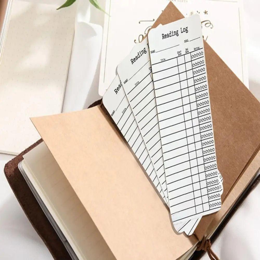Reading Challenge Reading List Marker Cards Book Notecards Book Tracker Bookmark  Reading Lover