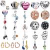New Copper Cute Boy Girl, Heart-Shaped Bead Pendant Suitable For European Original Bracelet Diy Accessories, Charm Jewelry