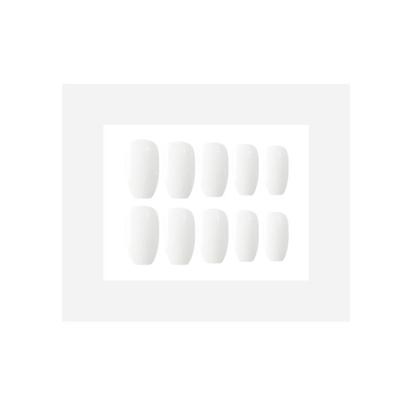 24pcs/Set Full Cover Fake Press On Nails Pure Acrylic Ballerina Acrylic For Nails For Women And Girls