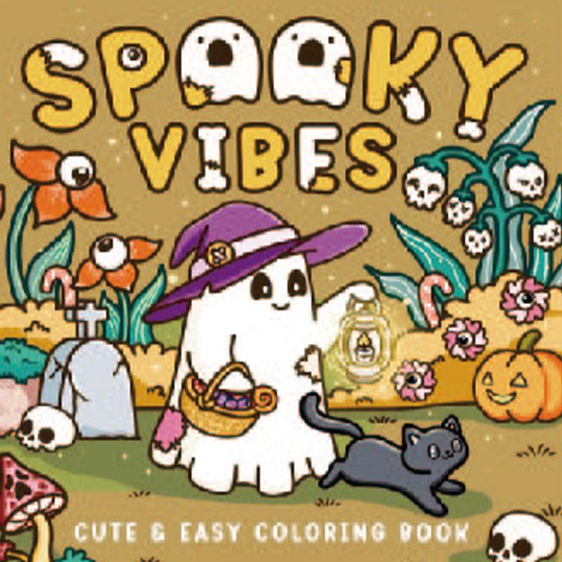 Spooky Cutie: Monster Series - Children's Doodling & Coloring Book