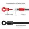 Precisions Machined Aluminum Brake Hose Oil Pipe And Barbs Fitting Set Suitable for Mountain Bike Hydraulic Disc Brakes