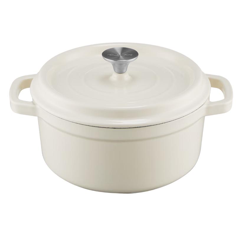 COOKER KING JDB22 Эмалированная чугунная кастрюля-тушилка