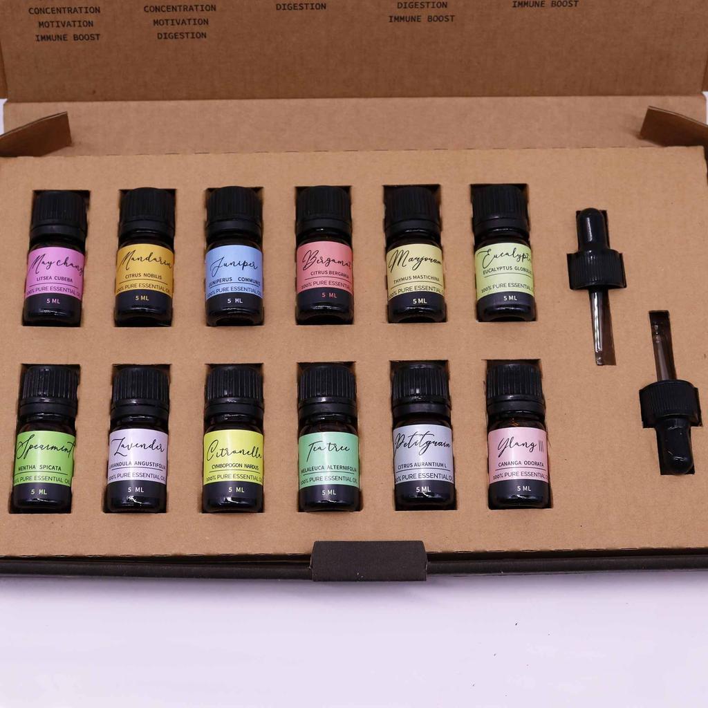 Essential Oils Set, Spring 12 x 5ml