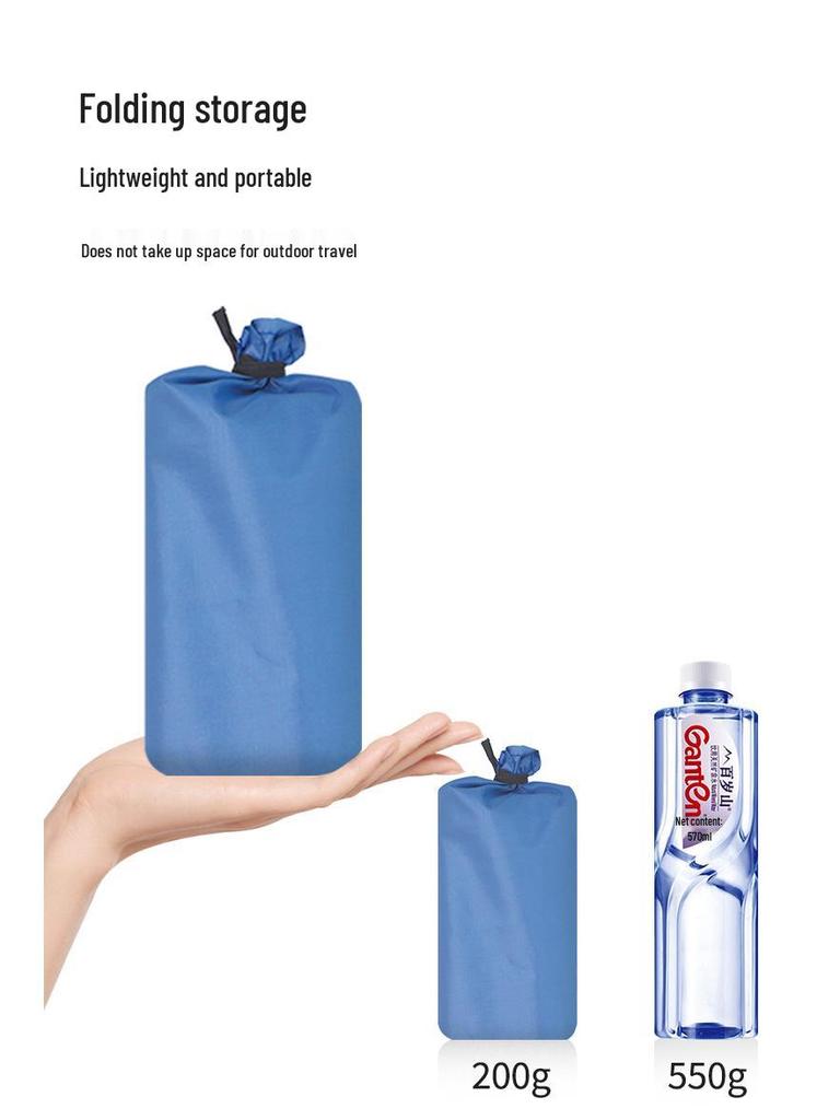 Silver-Coated Oxford Cloth Outdoor Tent Mat - Moisture-Proof Ground and Picnic Blanket