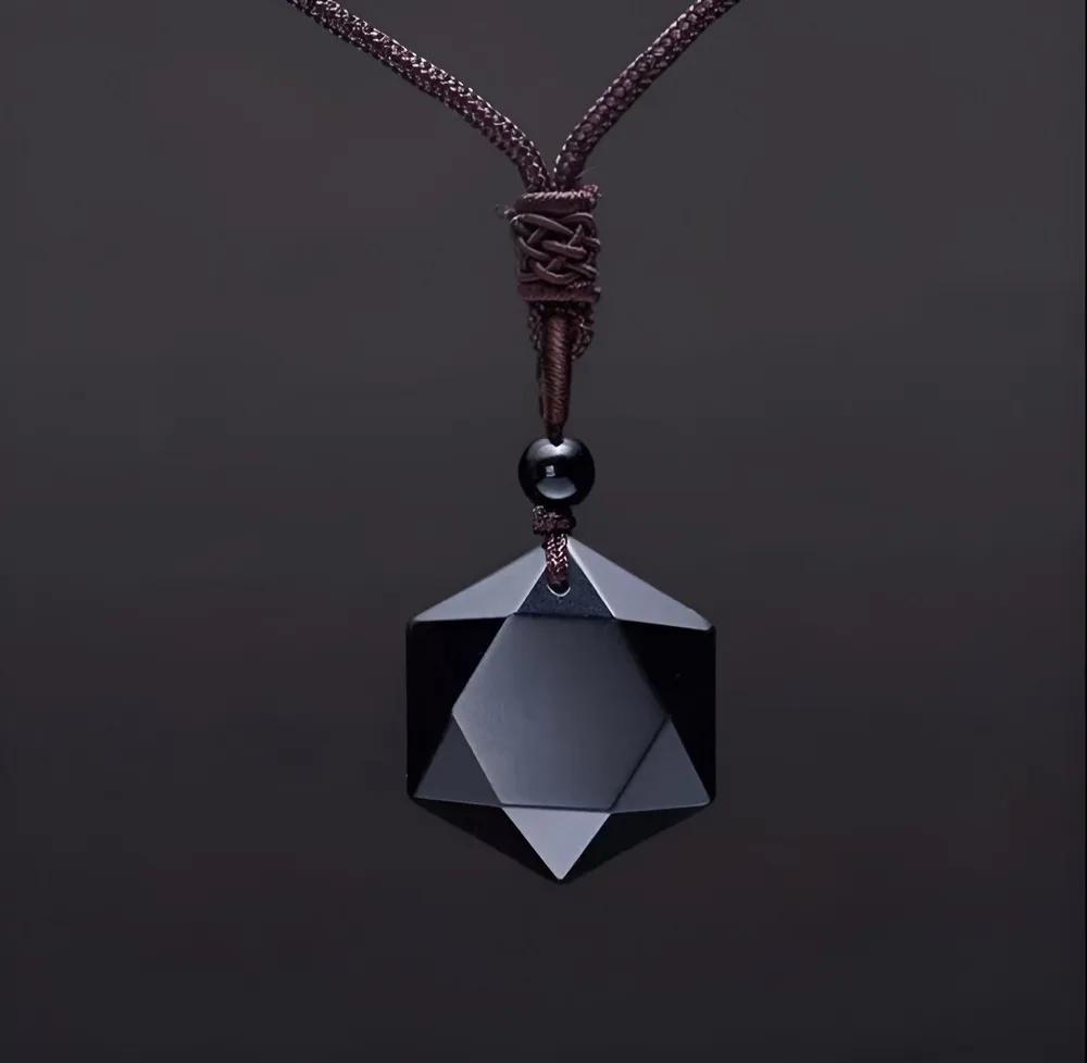 

Pendant Pendant Stone Hexagram Necklace One Size