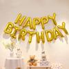 Youjia Goodies Happy Birthday Balloon Alphabet Foil Balloon Birthday Party Decoration Props