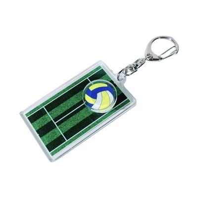 Basketball Keyrings Pendant Swimming Pool Keychain Decorations Bag Charm Table Tennis Handbag Charm for Women Girls