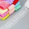 (10 Yards/roll) 40mm White Lace Fabric Webbing Decoration Love Gift Packing Material Rolls
