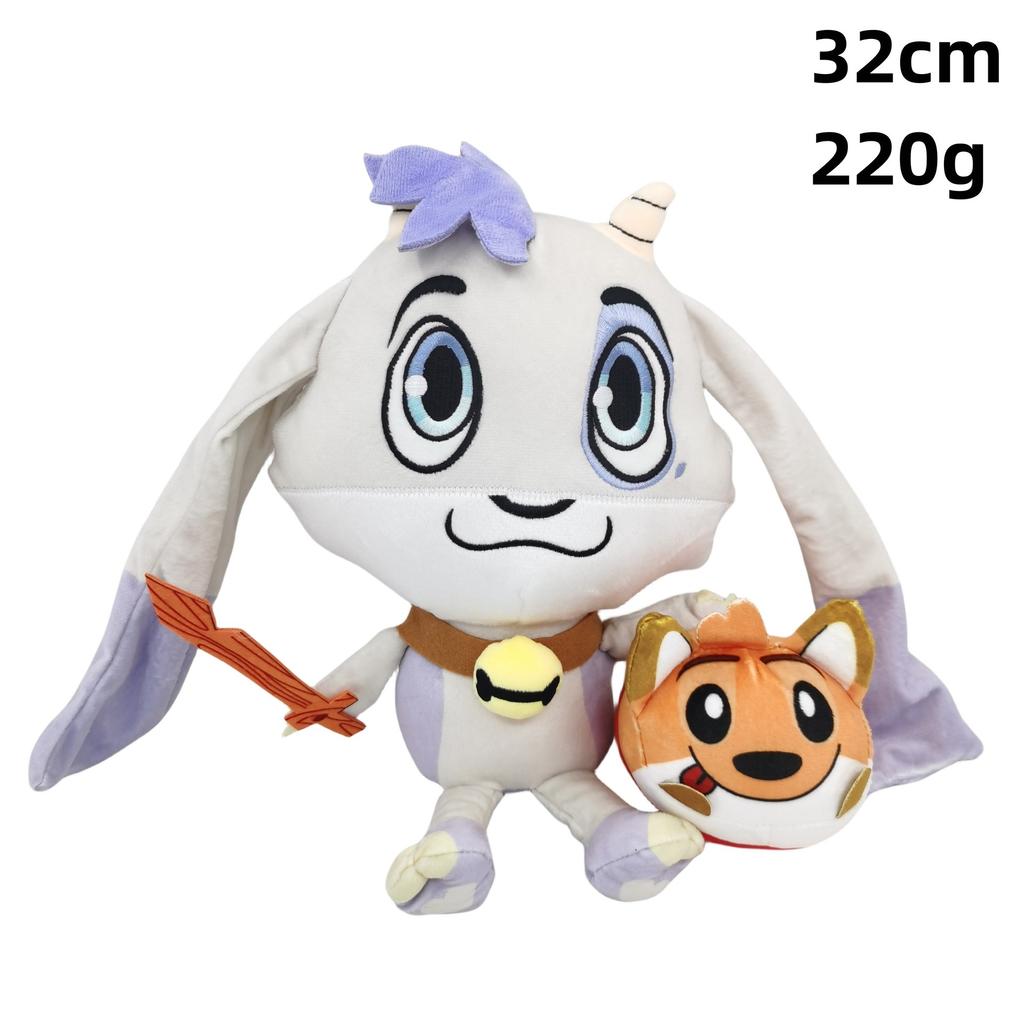 Musikk Plysjdukke Rundt Søt Geit Billy Ugle Plysjleke