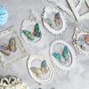 10 Sheets/Set  Hollow Relief Design Cardstock  European Architectural Modeling  Retro Style  DIY Creative Materials