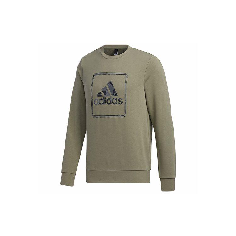 adidas MH Gfx Ft Sweatshirt Men's Ruins Green GM4478
