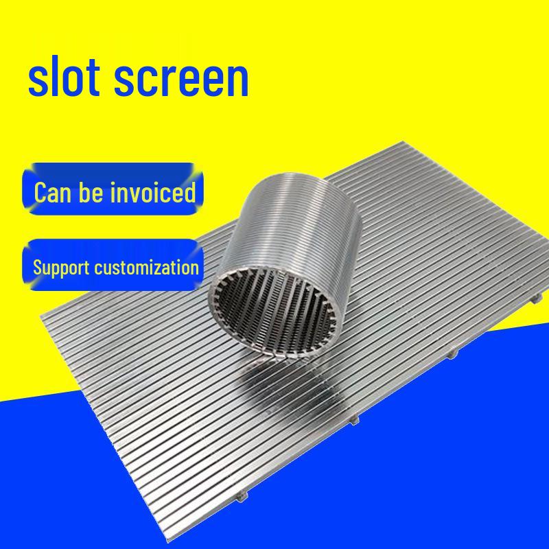 Stainless Steel Dewatering Screen & Johnson Wedge Wire Panel