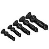 Realistic Black Silicone Dildo Anal Plug - Female Masturbation Toy with Lifelike Texture & Body-safe Material