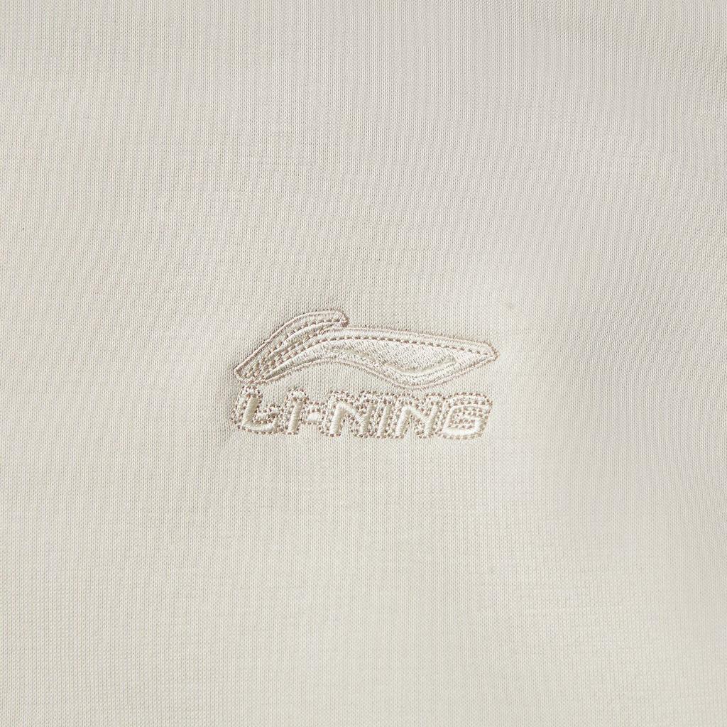 Li Ning Sports Lifestyle Series Simple Comfortable Casual Solid Color Versatile Round Neck Pullover Loose Sweatshirt Unisex Sweatshirt AWDVJ43-2