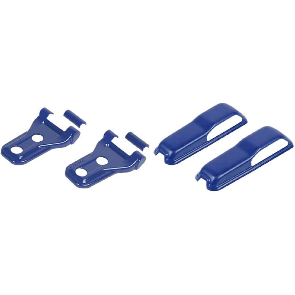 Engine Hood Hinge Cover Decor Trim Cover for 2018-2022 Jeep Wrangler JL and Gladiator JT Exterior Accessories 4PCS Purple