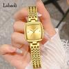 La Baoli Retro Women's Quartz Gold Watch - French Style, Artistic, High-End Feel