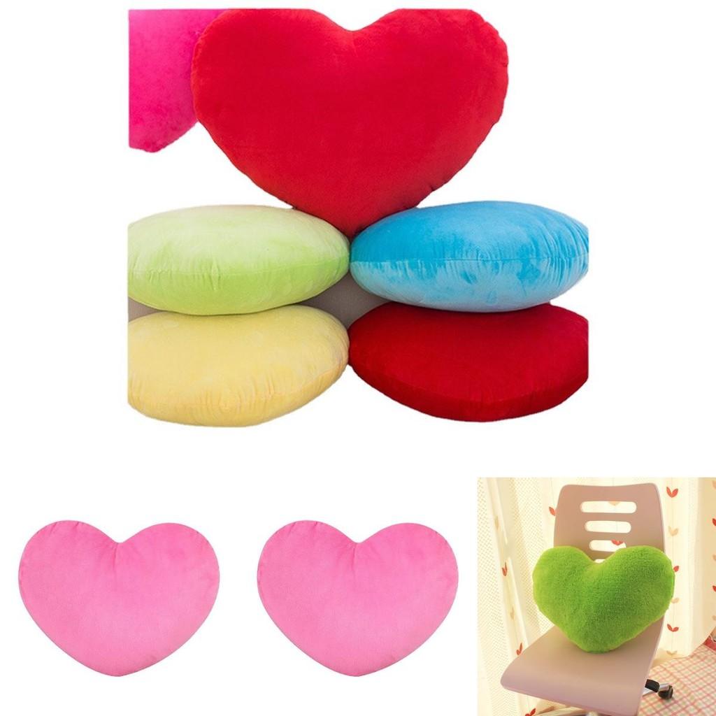 Colorful Heart-shaped Stuffed Toy For Nursery Decor And Valentine's Day